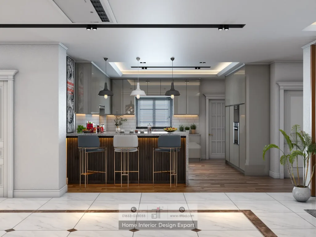 Modern Open Kitchen Design